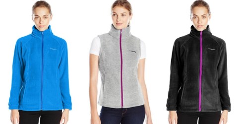 Amazon: Columbia Women’s Full-Zip Fleece Jackets Starting at $13.99 (Regularly $34.99) + More