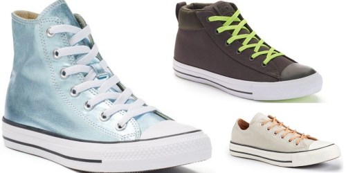 Kohl’s Cardholders: Adult Converse Shoes Starting at $19.50 Shipped (Regularly $65)
