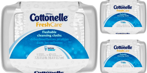 Walgreens: Cottonelle Wipes 42-Count Tub Only $1.24
