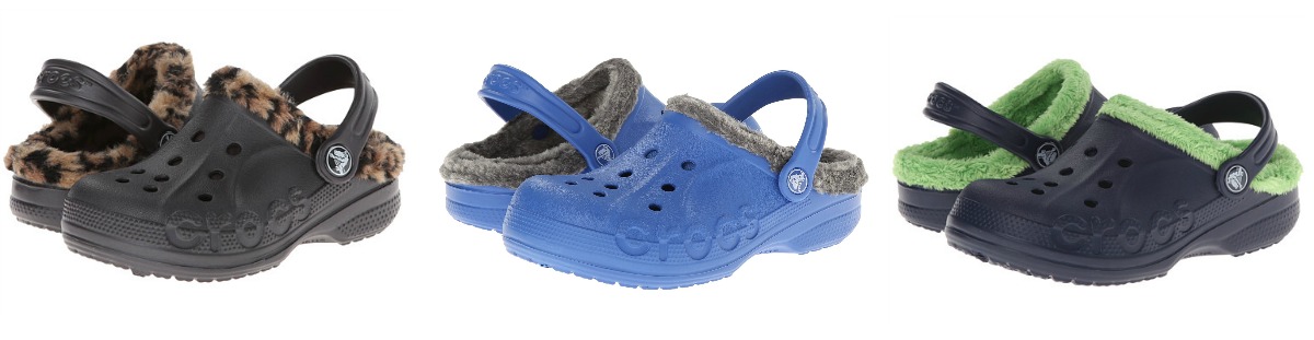 6PM Crocs Kids Baya Lined Clogs Only 10 Shipped More