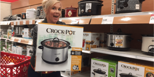 Target Shoppers! Crock-Pot Slow Cookers Starting in Price at UNDER $10