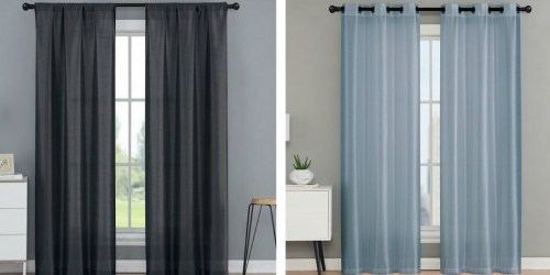 Kohl’s Cardholders: VCNY Home 2-Pack Curtains Only $6.99 Shipped (Regularly $39.99)