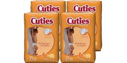 Amazon Family: *HOT* Cuties Size 6 Baby Diapers Only 7¢ Each Shipped