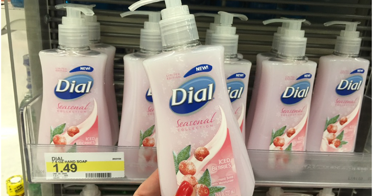 Target Shoppers! Score 50 Off Dial Seasonal Hand Soaps