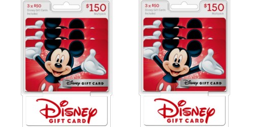 Sam’s Club: $150 Disney Gift Cards Only $143.97 Shipped (Valid at Disney Parks & More)