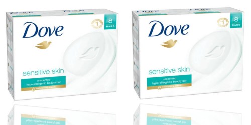 Amazon: Score 48 Bars of Dove Sensitive Skin Soap for ONLY $22.02 Shipped – Just 46¢ Per Bar
