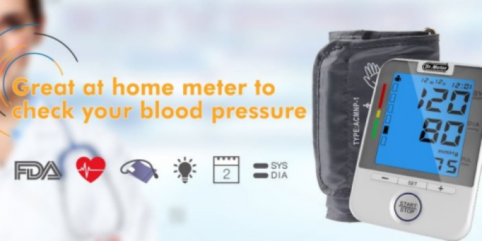 Amazon: Automatic Blood Pressure Monitor Only $18.99 (Regularly $39.99)