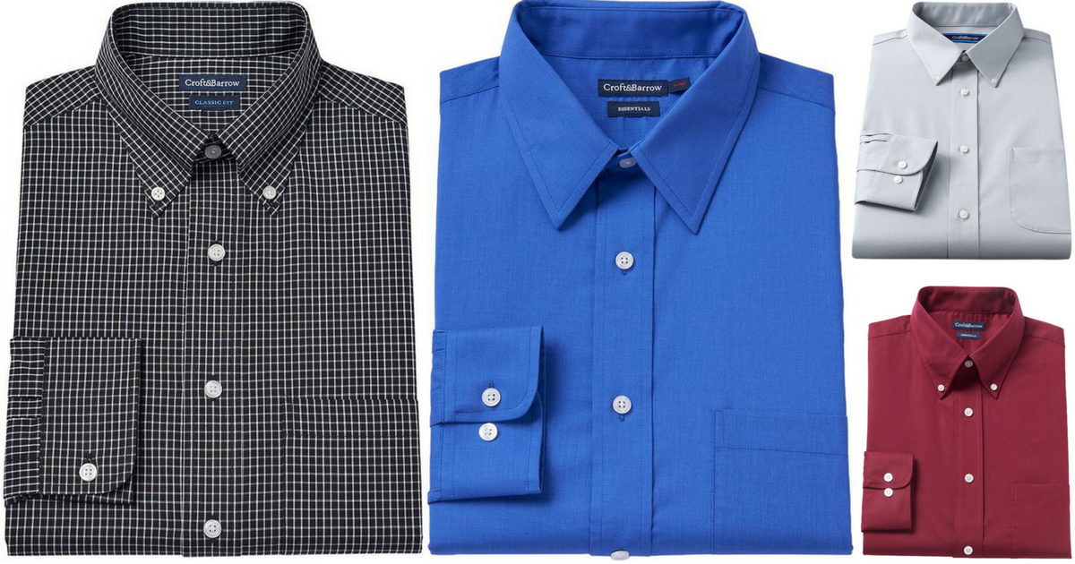 Kohl's Cardholders: EIGHT Men's Dress Shirts Only $35 Shipped - Just $4 ...