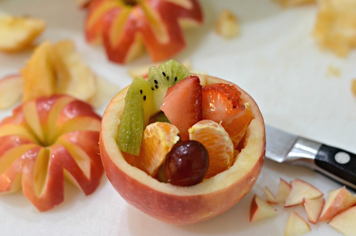 apple fruit bowls