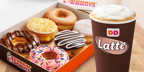 LivingSocial: $10 Dunkin Donuts eGift Card ONLY $5 (Select Members Only)