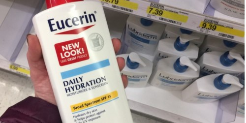 New $2/1 Eucerin Lotion or Creme Coupon = Large Bottles Only $3.54 at Target + CVS Deal