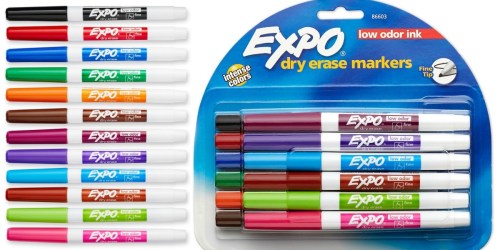Amazon: EXPO Dry Erase Markers 12-Pack Only $7.16