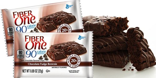 Amazon Prime: Fiber One Fudge Brownies 36 Count Pack Only $8.54 Shipped (Just 24¢ Each) + More
