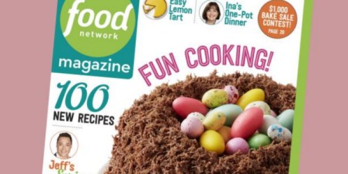 Food Network Magazine ONLY 67¢ Per Issue