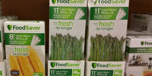 $17 in New FoodSaver Coupons = BIG Savings on Vacuum Sealing Systems & Bags at Target