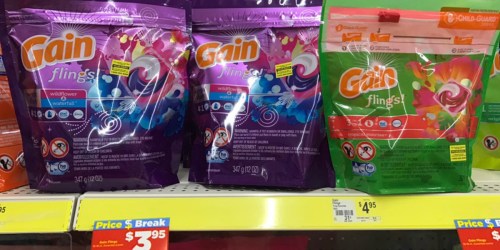 Dollar General: Tide Pods and Gain Flings 14-Count Only 95¢ Each (Using Only a Digital Coupon)
