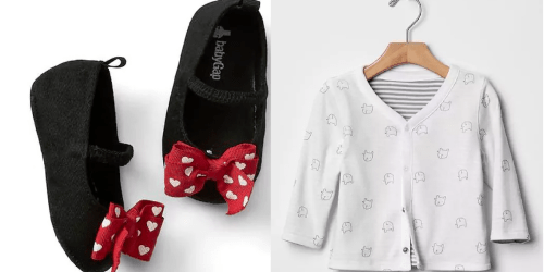 GAP: 40% Entire Purchase Including Sale = Baby Mary Janes Only $4.78 + More