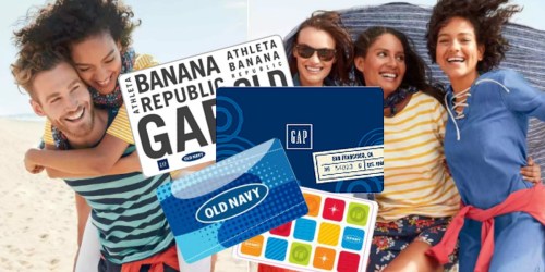 Staples: 20% Off Gap & Old Navy Gift Cards = $25 Gap or Old Navy eGift Card Only $20 & More