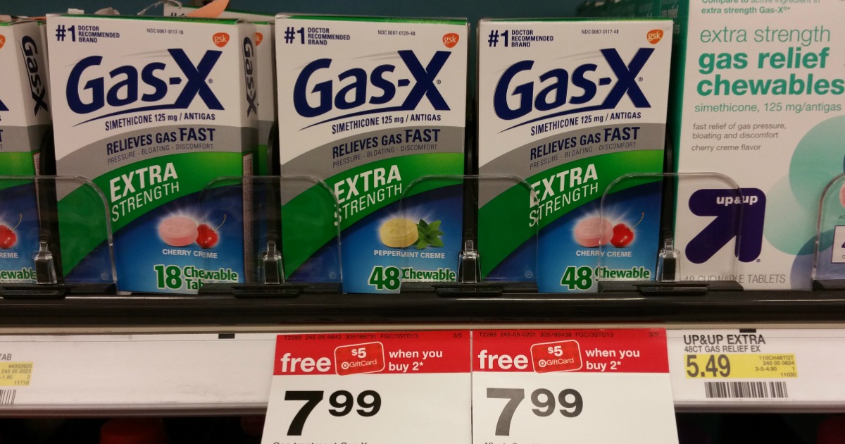 6 NEW Health Care Product Coupons (GasX, Gaviscon, Prevacid, Benefiber
