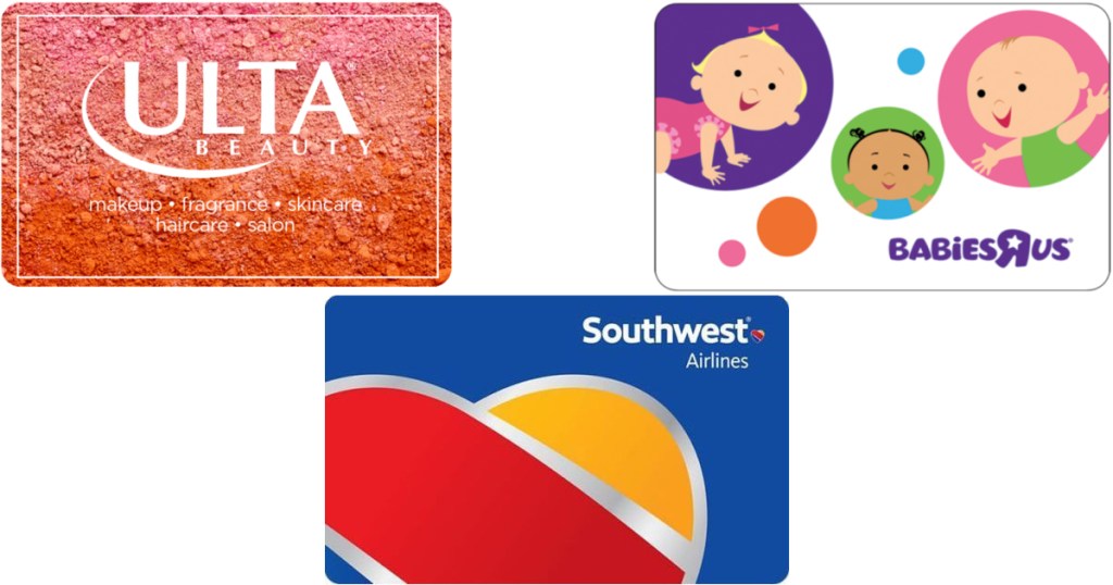 150 Southwest Airlines eCard Only 135 + Discounted Gift