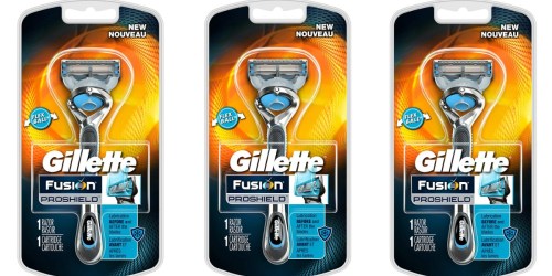 Amazon: Gillette Fusion ProShield Men’s Razor w/ Cartridge Only $4.97 (Add-On Item)