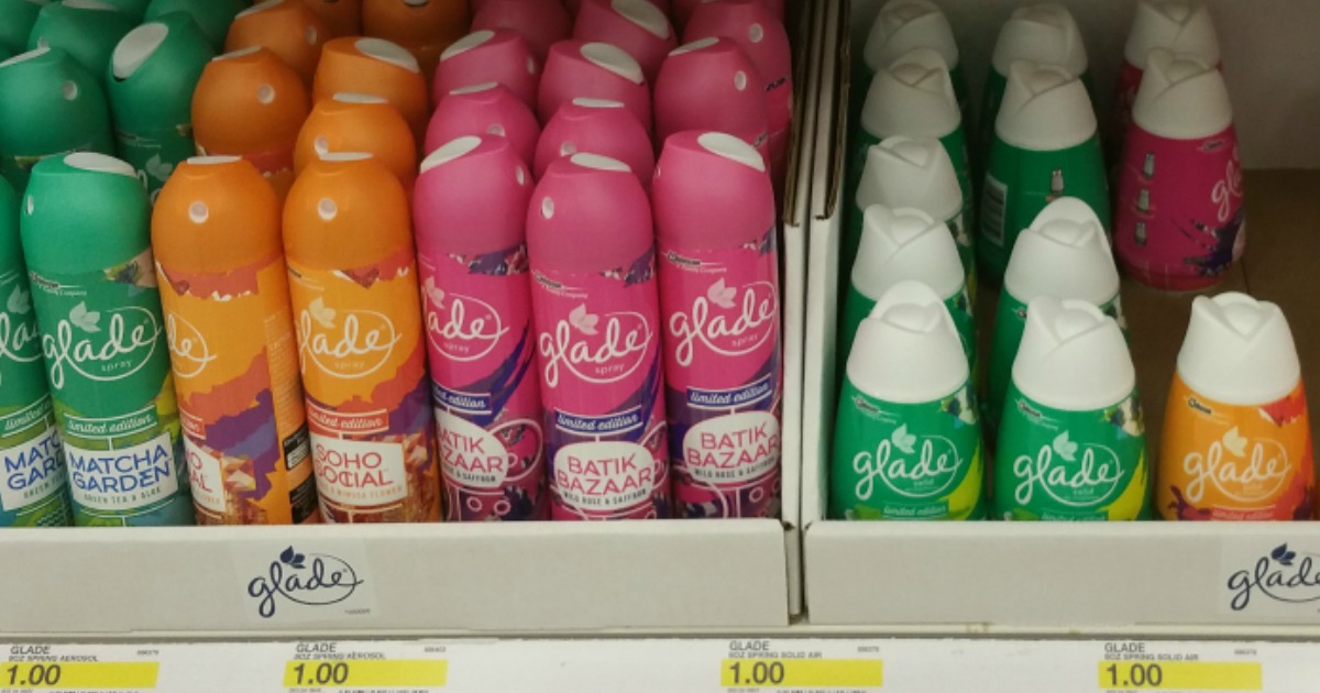 Target Glade Spray and Solid Air Fresheners Only 56¢ Each (Starting 3/5)
