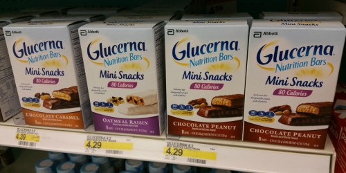 Target: Glucerna Mini Snack Nutrition Bars Just $1.12 Per Box After Gift Card (Regularly $4.29)