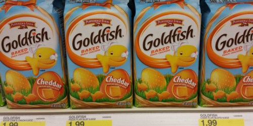 Target Shoppers! Save 40% Off Goldfish Crackers (NO Coupons Needed)