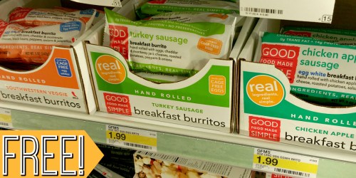 Target: FREE Good Food Made Simple Breakfast Burritos, 37¢ Café Wraps & More (After MobiSave)