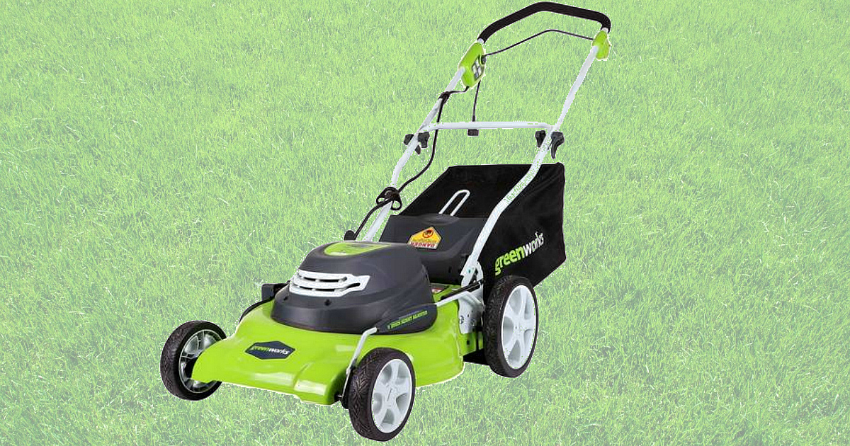 GreenWorks Electric 20" Lawn Mower Only 107.19 w/ InStore