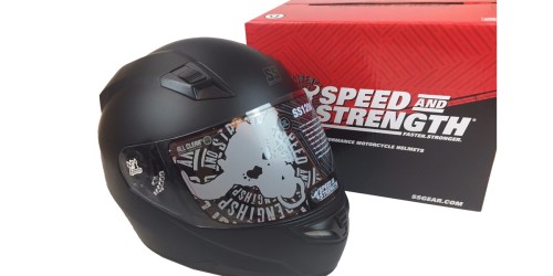 Full Face Speed & Strength Motorcycle Helmet Only $39.49 Shipped
