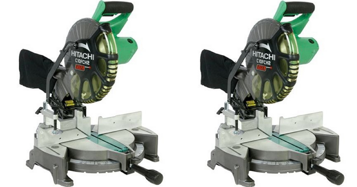 Amazon Prime Hitachi Compound Miter Saw Only 123.75 Shipped
