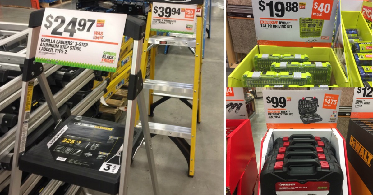 The Home Depot Spring Black Friday Sale Cheap Charmin, Patio Sets & More