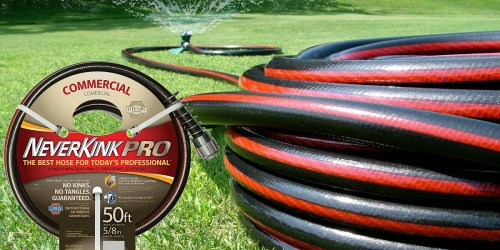 Home Depot: Neverkink Pro 50ft. Commercial Duty Water Hose Just $16.89 + Free Store Pickup