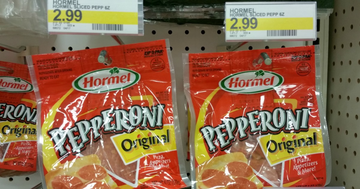 Target Shoppers! Score Nice Savings on Hormel Pepperoni