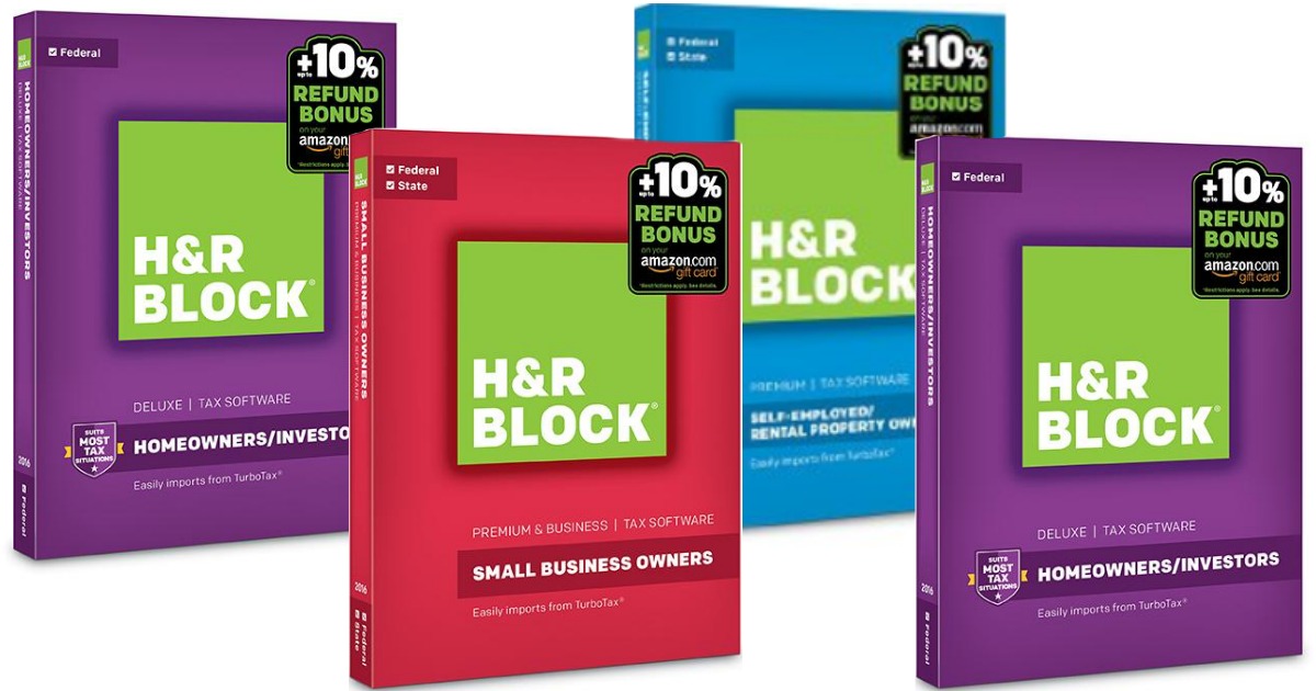 H&R Block 2016 Tax Software