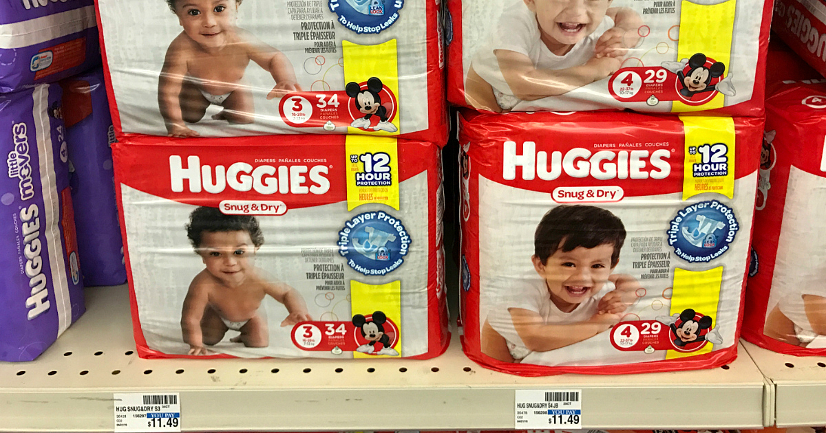Don't Miss This 3/1 Huggies Diapers Coupon! Jumbo Packs Just 3.66