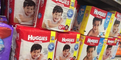 CVS Shoppers! Huggies Diapers Jumbo Packs ONLY $2.50