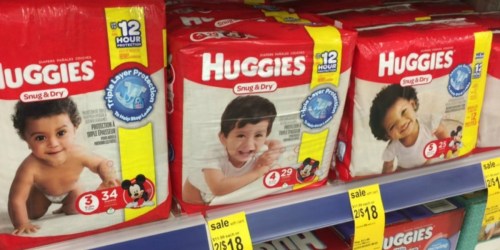 Walgreens: Huggies Jumbo Pack Diapers Only $4 Per Pack (Starting 3/26)