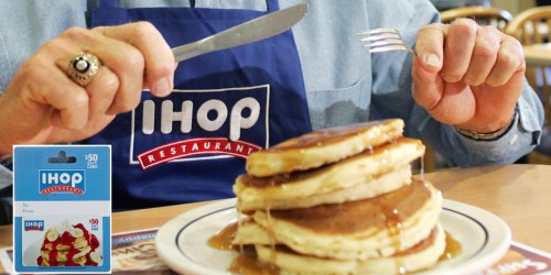 Amazon Lightning Deal: $50 IHOP Gift Card Only $40 Shipped