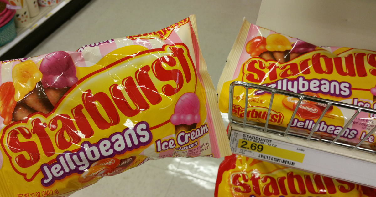 Target Shoppers! Starburst Jellybeans bags Only 1.88 (NO Coupons Needed)