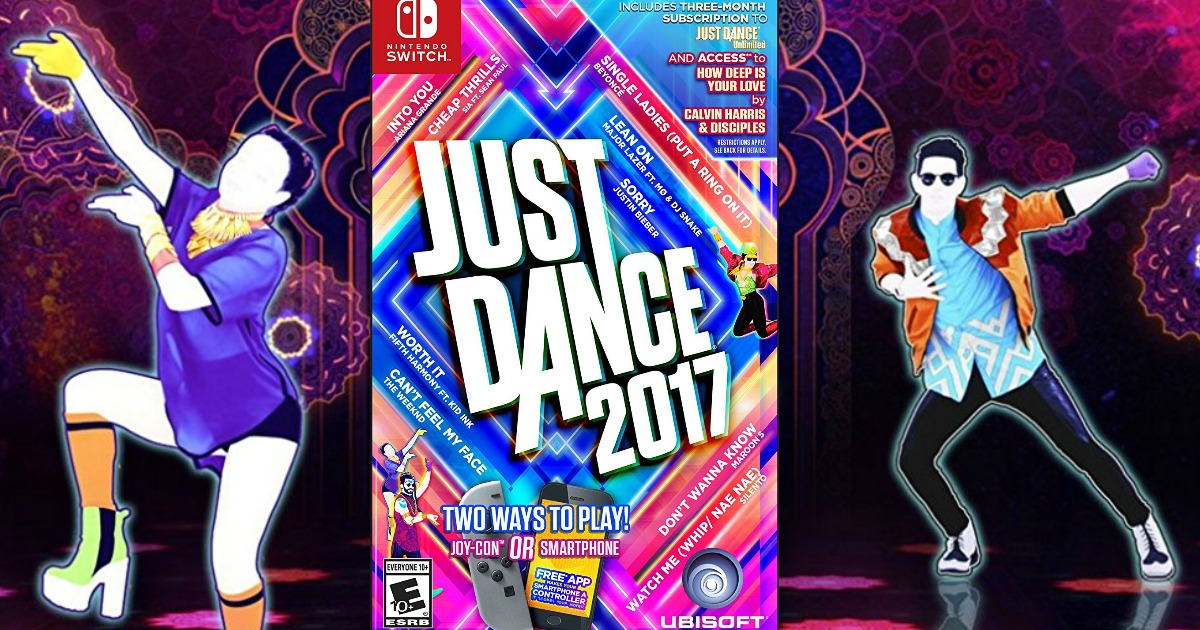zone Øde bifald Just Dance 2017 Nintendo Switch Only $34.29 (Regularly $59.99)