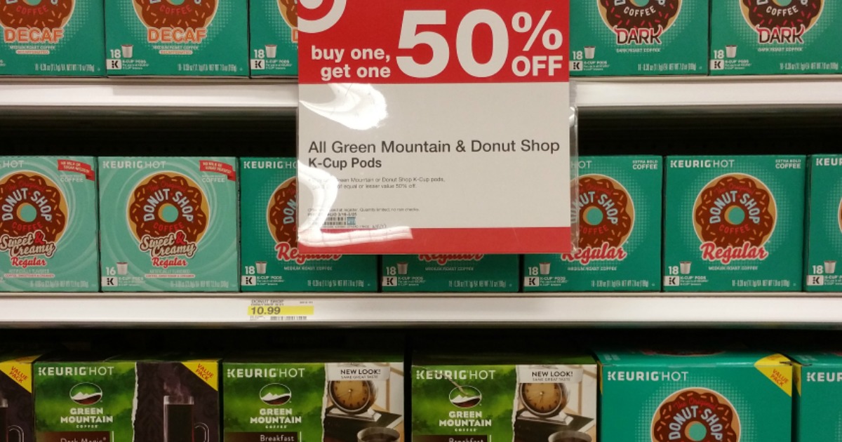 Target Select KCups Buy 1 Get 1 50 Off (Both InStore & Online)