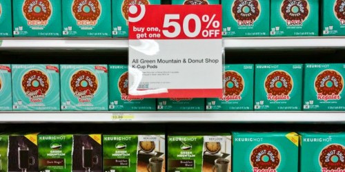 Target.com: Green Mountain & Donut Shop K-Cups 36¢ Each Shipped + Nice In-Store Deals