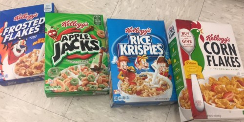 *NEW* $3/5 Kellogg’s Cereals Coupon = Only $1.39 Per Box at CVS
