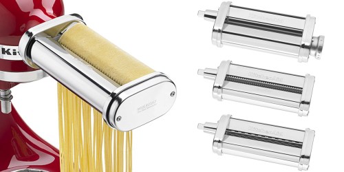 KitchenAid Pasta Roller & Cutter 3 Piece Attachment Set Only $99.95 Shipped (Regularly $200)