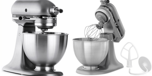 4.5-Quart KitchenAid Mixer Only $202.38 Shipped (Regularly $349.99) + Earn $40 In Macy’s Money