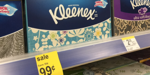 Walgreens: Kleenex Tissues 85-Count ONLY 19¢ Per Box