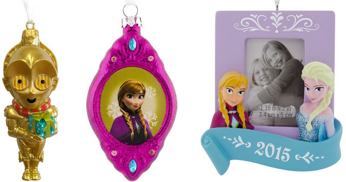 Clearance Disney Hallmark Ornaments & More Starting at Just