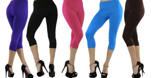 eBay: 12 Pairs of Women’s Seamless Capri Leggings Only $24 Shipped (Reg. $59.98) – Just $2 Per Legging